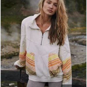Free People Walk the Line Pullover